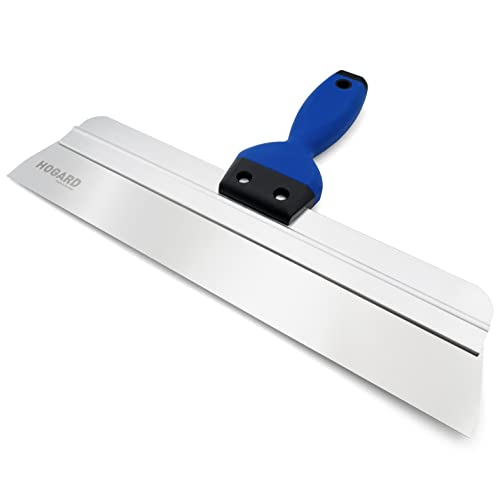 Hogard Spatole Per Stucco Per Uso Professionale Frattazzo Per Stucco In Acciaio Inox Made In Eu | Spatola Per Stuccare | 350 Mm