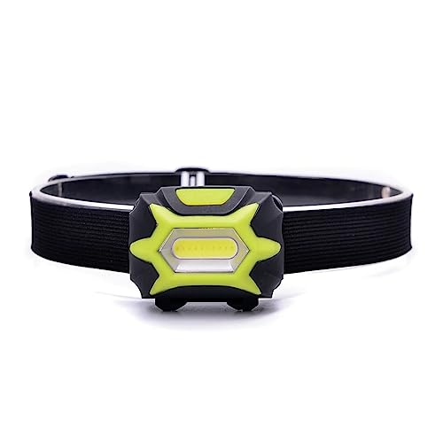 Tm Electron Tmtor016 Torcia Frontale Cob Led Regolabile Per Testa Con 3 W, 150 Lumen E 4 Modalità