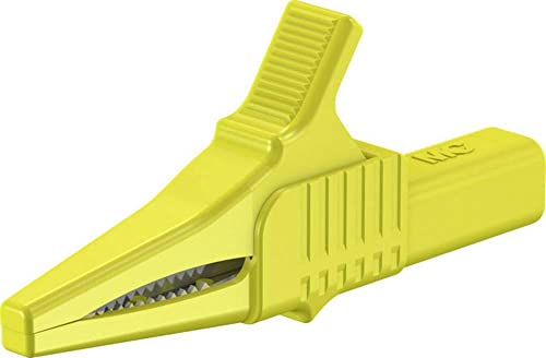Staeubli Xkk-1001 Morsettiera Di Sicurezza Cat Ii Giallo