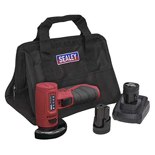 Sealey Cp1210Kit - Kit Smerigliatrice Angolare Ø75Mm Serie Sv12 12V - 2 Batterie
