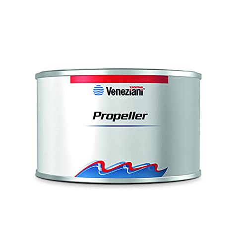 Veneziani Propeller Antivegetativa Per Eliche, Piedi Poppieri, Colore: Grigio Volvo, Size: 0,25 Lt