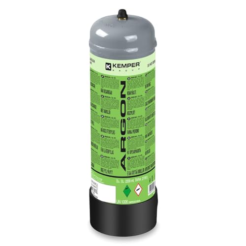 Kemper Bottiglia Argon 2,2Lt Bianco