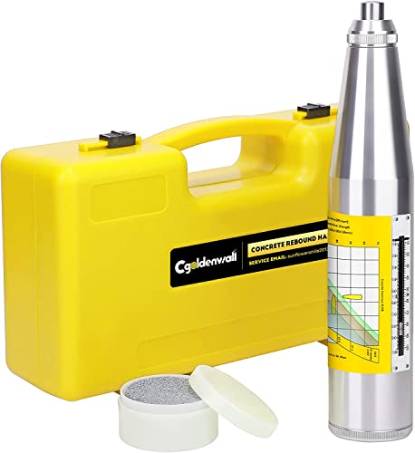 Cgoldenwall Sclerometro Per Calcestruzzo Con Manuale Italiano Resiliometer Sclerometro Nell' Ambito Di 10-60 Mpa Zc3-A