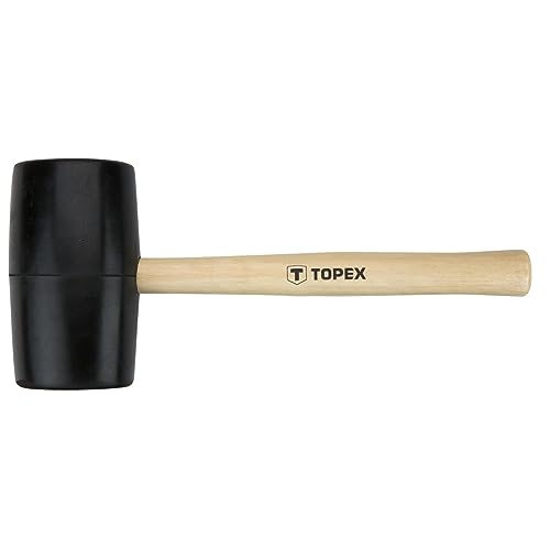 Martello In Gomma 72 Mm / 900 G, Manico In Legno Marca Neo Tools