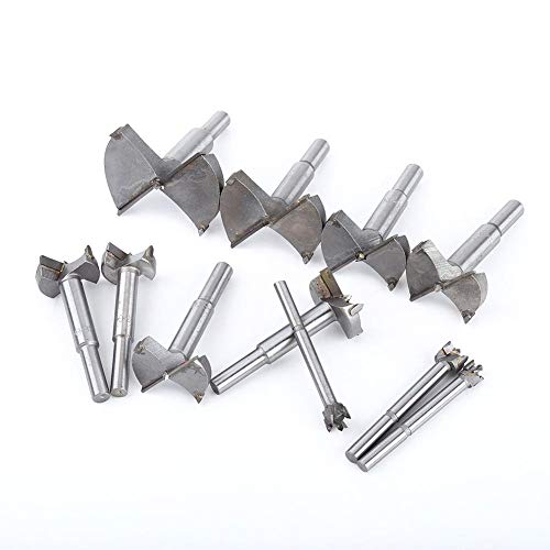 Forstner - Punta Per Trapano Per Legno, Punte Forstner In Carburo Cementato, Strumento Di Perforazione Del Foro Piatto, Foro Per Sega (45 Mm)