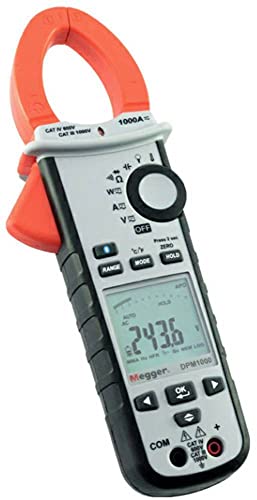 Megger 1013-356 Dpm1000 - Pinza Elettrica Iii 1000 V, Cat Iv 600 V