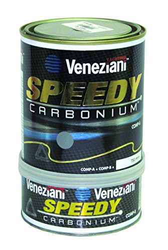 Veneziani Speedy Carbonium Antivegetativa Bicomponente, Colore: Grigio, Size: 750 Ml