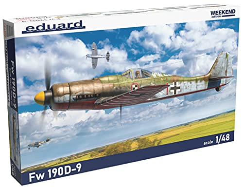 Eduard Edk84102 Kit 1:48 Weekend-Fw 190D-9, Verniciato