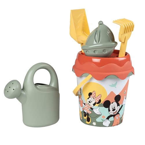 Smoby- Mickie S.Life Cubo Spiaggia Completo Mickey, 862174