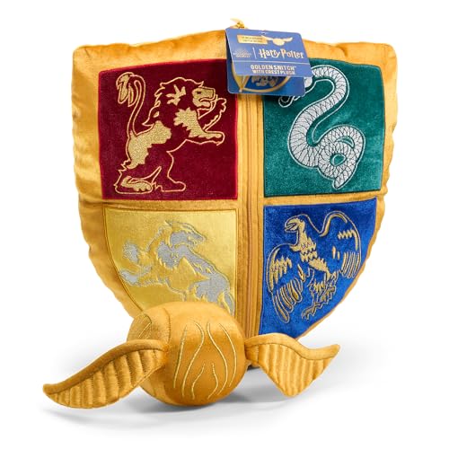 The Noble Collection Golden Snitch Plush With Pillow