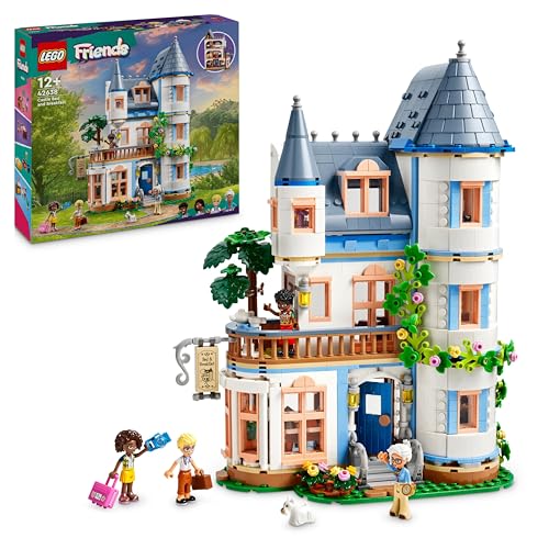 Lego Friends Bed And Breakfast Al Castello, Giochi Per Lo Sviluppo Sociale Per Bambine E Bambini Da 12 Anni, Hotel Giocattolo Da Costruire, Albergo A