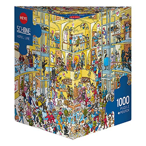 Heye-Puzzles 299279 - Hotel Life, Beautiful - 1000 Pezzi, 70 X 50 Cm