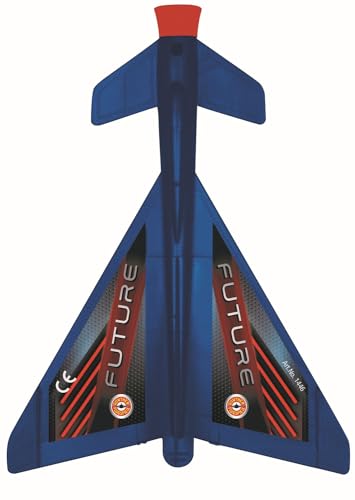 Günther Flugspiele 1446 - Eiettore Aliante Future, Jet In Plastica Di Ottima Qualità, Pronto Al Volo, Circa 14 X 19 Cm, Adatto A Bambini A Partire Dai