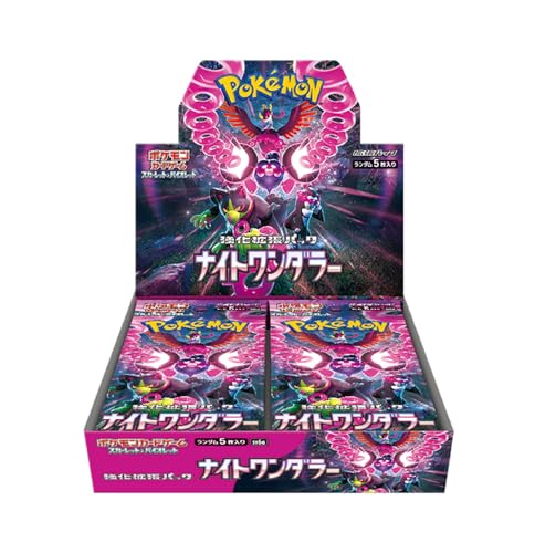 Pokémon Gioco Di Carte Scarlet & Violet Enhancement Expansion Pack Night Wanderer Box (Versione Giapponese)