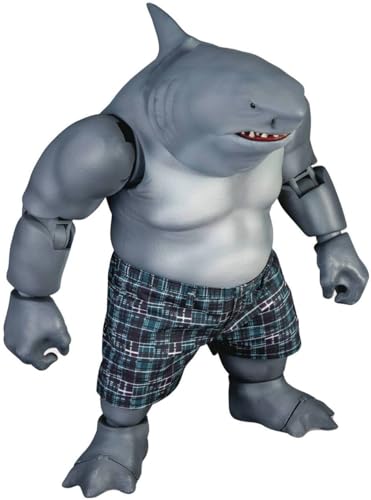 Beast Kingdom - Suicide Squad 2021 Dah-035 Dynamic 8-Ction King Shark Action Figure