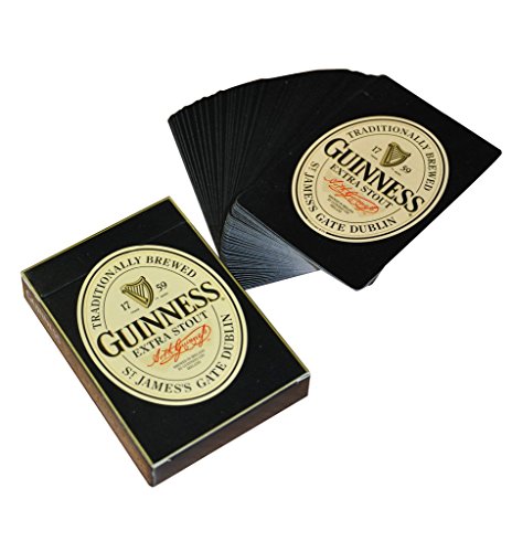 Guinness Extra Stout Label Casino Finish Playing Cards