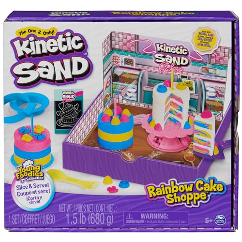 Kinetic Sand Rainbow Cake Playset Trgx, 6068029