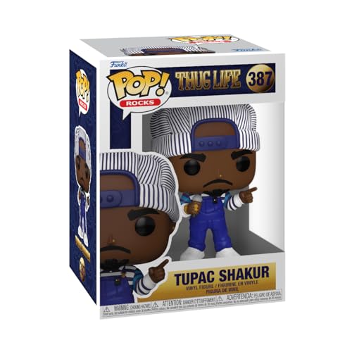 Funko Pop! Rocks: Tupac 90'S - Figura In Vinile Da Collezione - Idea Regalo - Merchandising Ufficiale - Giocattoli Per Bambini E Adulti - Music Fans -