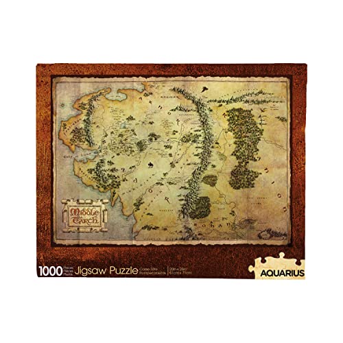 Aquarius The Hobbit-Puzzle Da 1000 Pezzi, 710 Mm X 510 Mm, 65388, Multicolore, 0840391148857