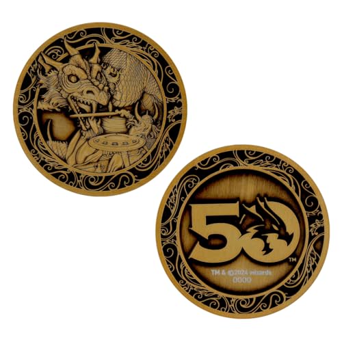 Dungeons & Dragons - Moneta D'Oro Antica Per Il 50° Anniversario
