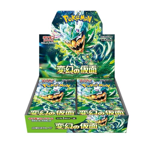 Pokémon Scarlet & Violet Mask Of Change (Sv6) Booster Display – Jpn