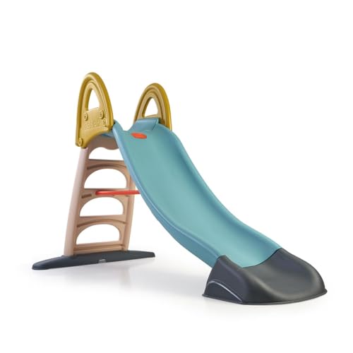 Feber Mega Casual Scivolo Con Acqua Per Bambini, Blue 193 X 123H X 96Cm Fel11000