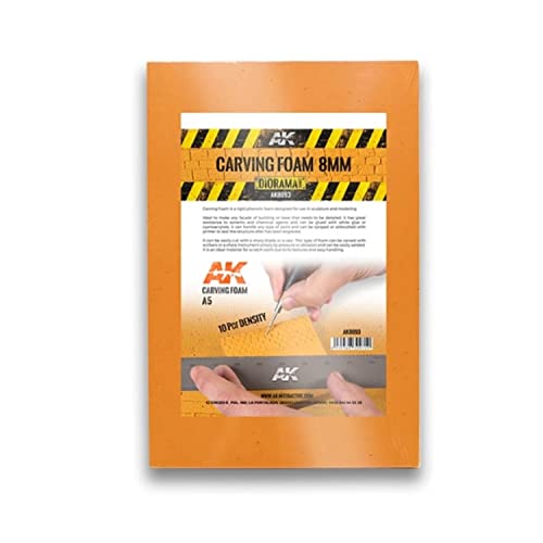 Ak Interactive - Carving Foam 8Mm A5 Size