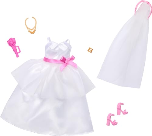Barbie + Ken Fashion 2 Confezioni Con Nuova Confezione Sposa