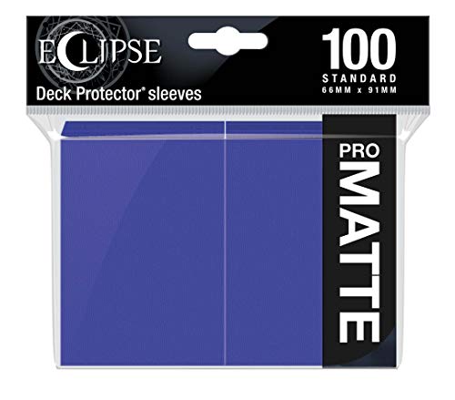 Ultra Pro Eclipse Standard Matte Sleeve 100 Pack-Royal Purple, Colore Viola Reale, 15622