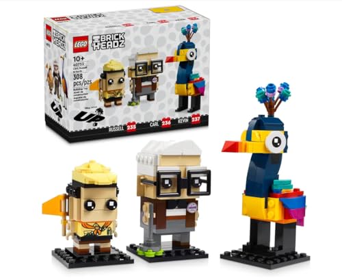 Lego® Brickheadz™ Carl, Russell E Kevin - Up Di Disney E Pixar Set 40572
