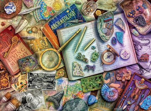 Ravensburger 12000699 - Amiee Stewart Archaeology - Puzzle 500 Pezzi – Puzzle Adulti E Ragazzi Da 12 Anni,