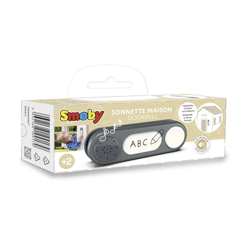 Smoby - Modulo Campanello Compatibile Con Casette Smoby, 7600810917, 2 Anni