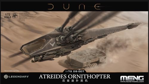 Meng - Modello Dune Atreides Ornithopter Ds-007| 1:72 Modello Char Promo