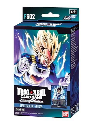Dragon Ball Super Tcg: Mazzo Starter Mondo Fusion: Vegeta