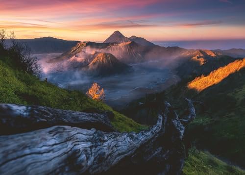 Ravensburger 12000158 - Beautiful Islands Mount Bromo - Puzzle 1000 Pezzi – Puzzle Adulti E Ragazzi Da 14 Anni, Puzzle Natura, Puzzle Paesaggio