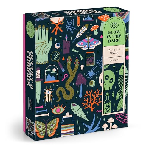 Occult And Curious Glow In The Dark Puzzle: 1000 Pieces