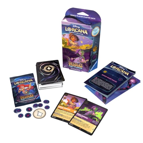 Ravensburger Disney Lorcana Trading Card Game: Set 4 – Starter Deck A (Inglese)