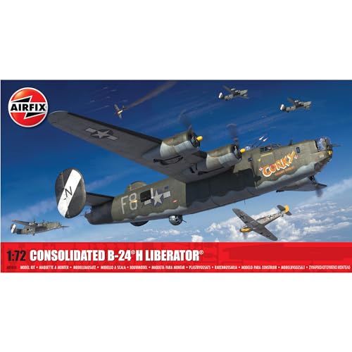 Airfix A09010 Consolidated B-24H Liberator Model Building Kit - Kit Di Modellino Aereo In Plastica Per Adulti E Bambini Dagli 8 Anni In Su, Il Set Inc