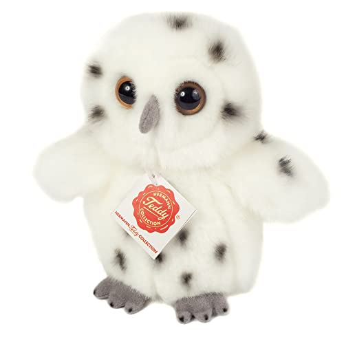 Teddy Hermann 94172 - Gufo Di Neve, 16 Cm, Peluche