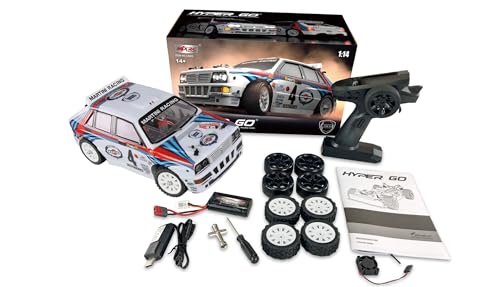 Amewi Hyper Go Lancia Delta Hf Integrale Rallye/Drift 4Wd Rc Telecomandato 1:14 Rtr