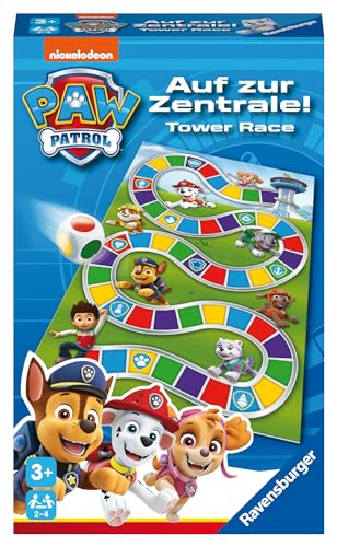 Ravensburger - Paw Patrol, Gioco Da Tavolo Da Viaggio Per Tutta La Famiglia, 2-4 Giocatori, Idea Regalo Per Bambini 3+ Anni, Edizione In Italiano