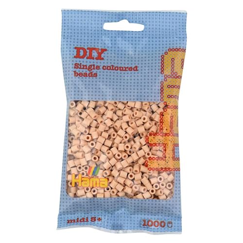 Hama 207-27 - Perle, 1000 Pezzi, Colore: Beige