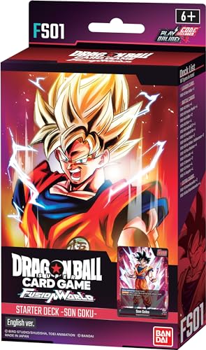 Bandai Dragon Ball Super Cg: Starter Deck - Fusion World (Fs01) | Gioco Di Carte Collezionabili | Età 6+ | 2 Giocatori | Tempo Di Gioco: 30 Minuti, Bc