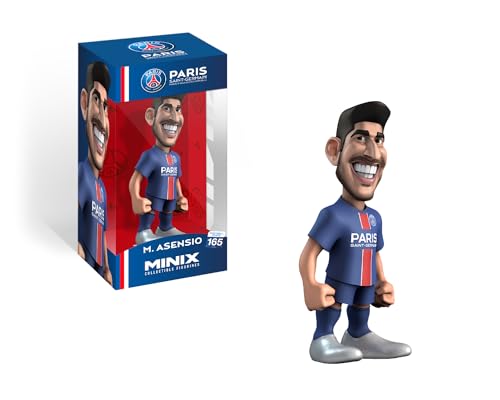 Minix - Football Stars #165 - Psg - Asensio 11 - Statuetta Da Collezione 12 Cm