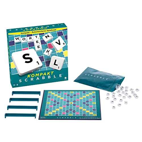 Mattel Games Scrabble Travel, Versione: Tedesco, Cjt13