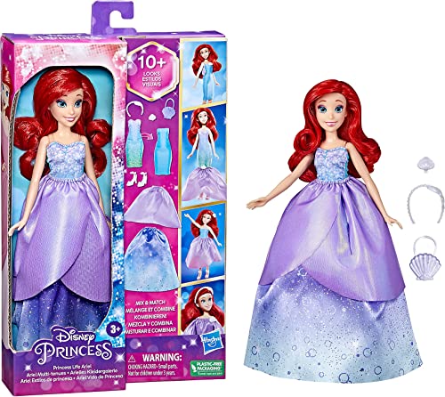 Muñeca Ariel Estilos De Princesa La Sirenita Disney