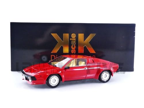 Kk Scale Kkdc181281 - Lamborghin. Jalpa 3500 Red 1982 With Removable Hardtop - Scala 1/18 - Modello Da Collezione