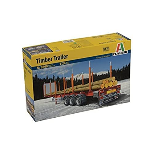 Italeri 3868 - Timber Trailer Model Kit Scala 1:24