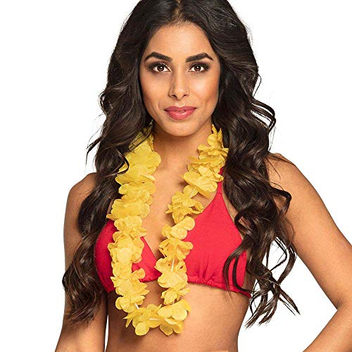 Boland- Collana Hawaiana Gialla, Multicolore, 552342