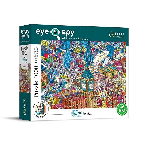 Trefl- Uft Eye-Spy Puzzle, Multicolore, 10750